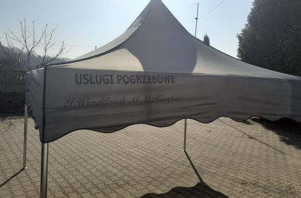 namiot pogrzebowy